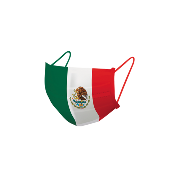 MEXICO FLAG FACE MASK